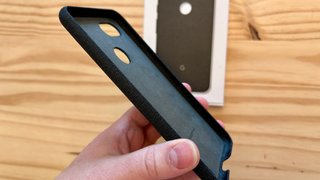 Google Pixel 3XL - Funda trasera original (negra)