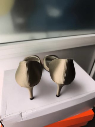 Zapatos Stuart Weitzman Beige/Oro Talla 39