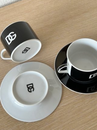 Set 2 Tazze Caffè Dolce & Gabbana Porcellana