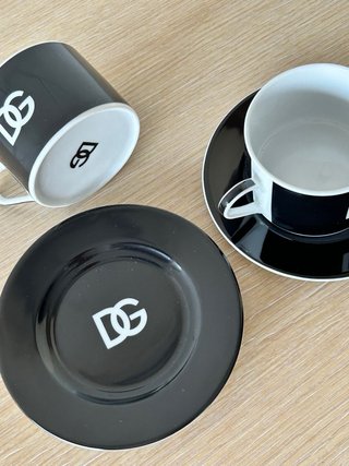 Set 2 Tazze Caffè Dolce & Gabbana Porcellana