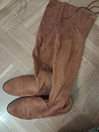 Botas altas marrones