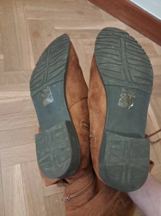 Botas altas marrones