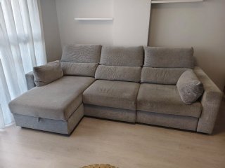 Sofá Cama Ikea Eskilstuna Gris