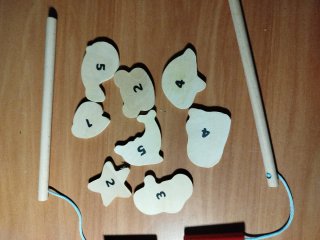 Puzzle pesca imanes