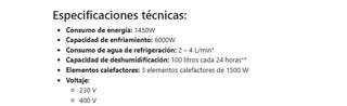 AIRE ACONDICIONADO PRO3 REFRIGERADO POR AGUA