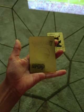 Cartas Pokémon V Metalicas Doradas
