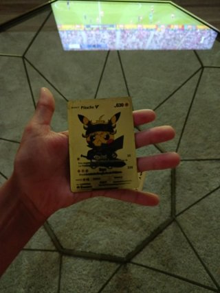 Cartas Pokémon V Metalicas Doradas