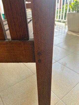 Banco de madera teka
