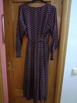 Vestido estampado floral talla 46