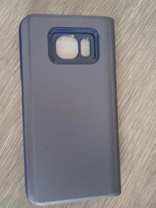 Funda Espejo Móvil Morado Samsung Galaxy S6 Edge+