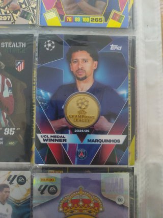 Cromo Marquinhos UCL 2024/25 Topps