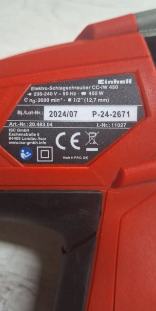 Einhell CC-IW 450 Taladro de Impacto