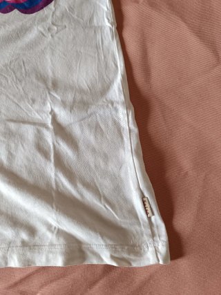 Camiseta Barbie Blanca Mujer