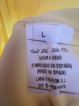 Vestido de fiesta amarillo largo