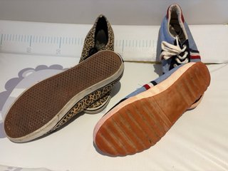 Lote 2 pares zapatillas Vans y El Ganso T40