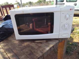 Microondas LG blanco