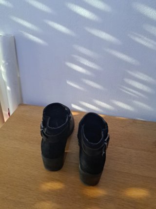 Botines negros