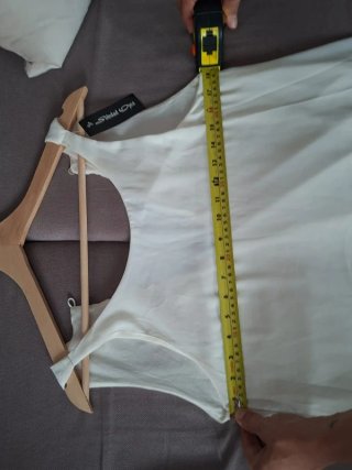 Vestido de verano gasa beige talla única