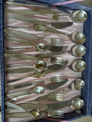 Cubertería Vintage M. Argéni (Baño Plata Fina)