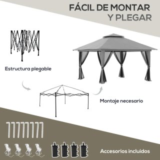 Carpa Plegable Ajustable