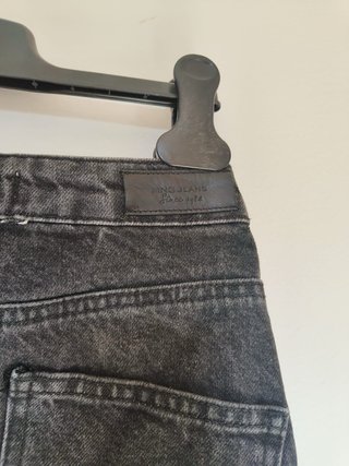 Pantalón corto vaquero Mango negro Talla S