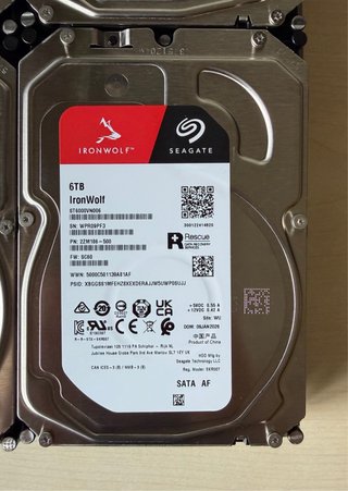 4 Discos Duros Seagate IronWolf 6TB