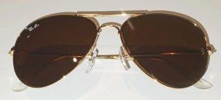 Gafas de Sol Ray-Ban Aviador, Marrón, hombre