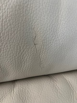 Sofá de piel Italsofa 3 plazas beige