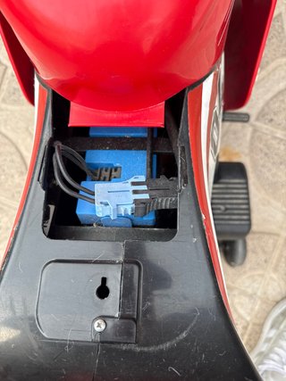 Moto Infantil Ducati Roja y Blanca
