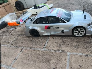 Auto scoppio Kyosho Fazer MK2 Audi RC coche