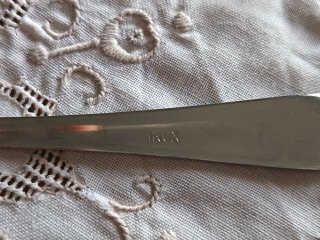 Coppia cucchiaini vintage da zucchero