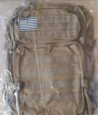 Mochila Táctica Militar 50L Beige