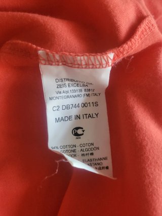 Camiseta Naranja Hombre