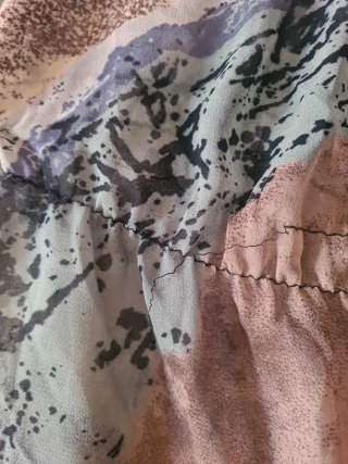 Vestido playero estampado talla única