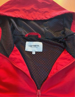Cortavientos Carhartt Rojo