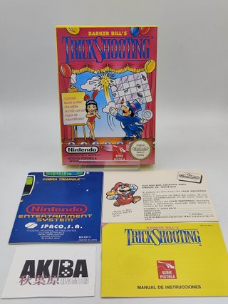 NES Barker Bill's Trick Shooting PAL ES