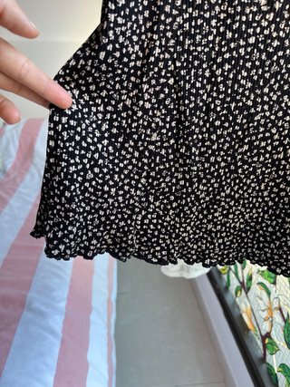 Vestido mini Bershka estampado Talla S
