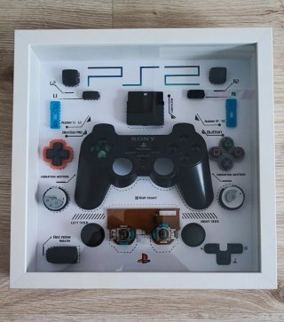 Diorama Sony DualShock PS2