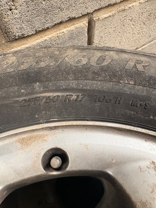 Llanta Mercedes Benz ml w163