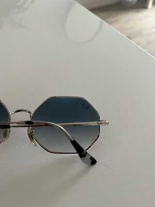 Gafas Ray-Ban Hexagonal Espejado Azul/Plata