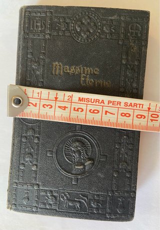 Libro religioso vintage Massime Eterne – 1941