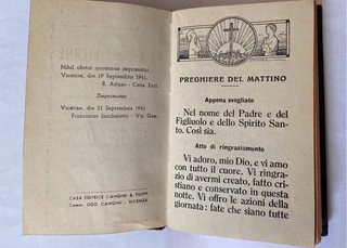 Libro religioso vintage Massime Eterne – 1941
