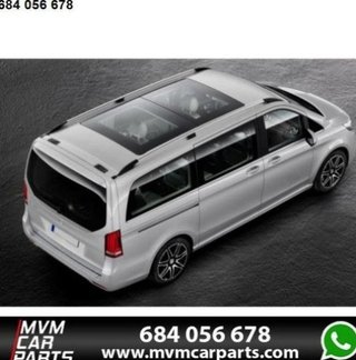 Barras de techo / Baca aluminio para Mercedes Clas