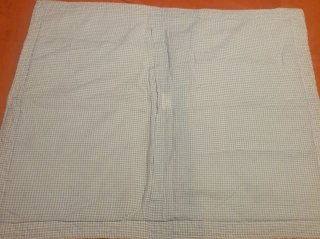 Colcha/Manta 2 caras Infantil y azul cama 1.05