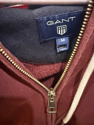 Chaqueta Gant Roja con Cremallera