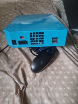 Consola Nintendo Wii Azul + Juegos sin cables un m