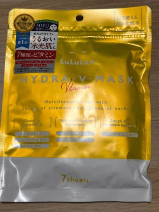 LuLuLun Hydra-V Mask Vitamin 7 sheets