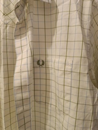 Camisa Fred Perry cuadros M
