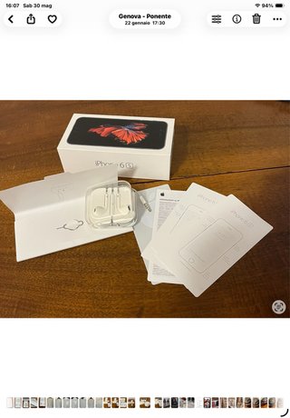 Scatole e accessori iPhone 4S-5C-6S-6