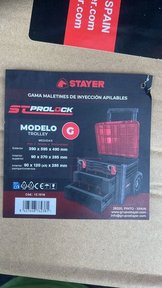 Cajas de herramientas STAYER